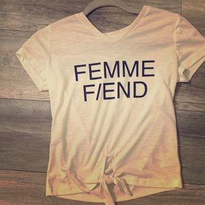Graphic Cropped T-shirt